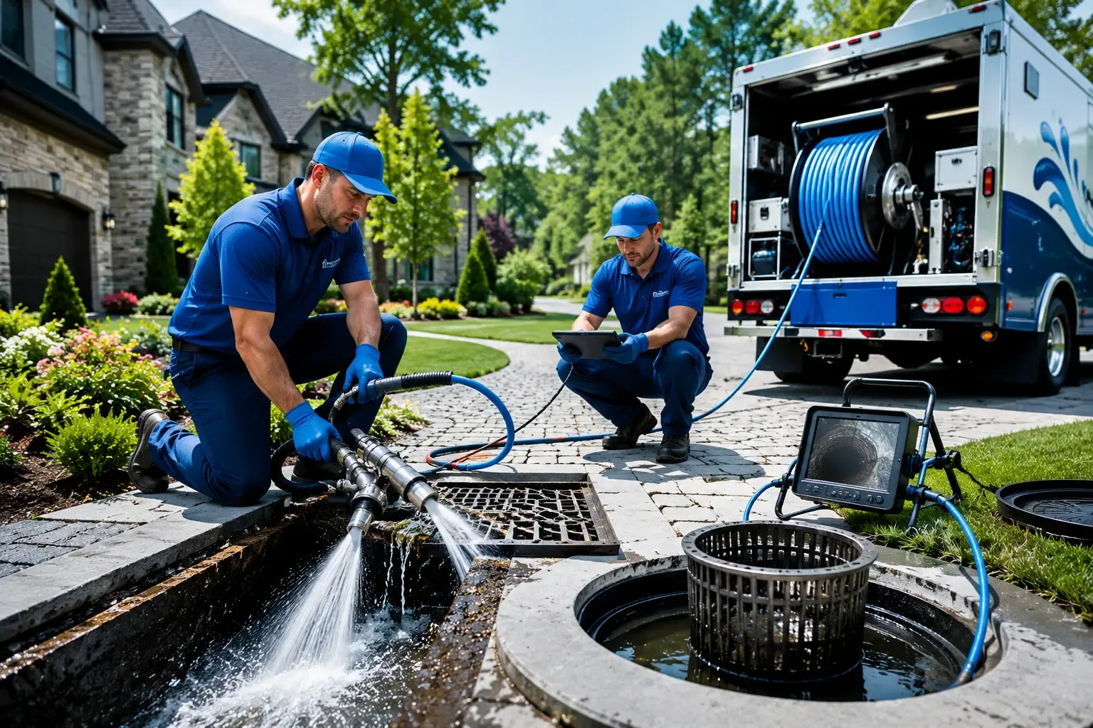 Local outdoor drain cleaning professionals in Sperry, OK